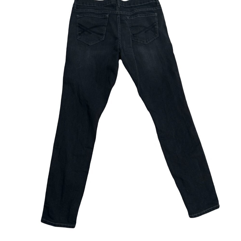 Vintage Aeropostale Lola Embellished Blue Denim Jeggings Womens Size 10 Regular - Picture 5 of 10